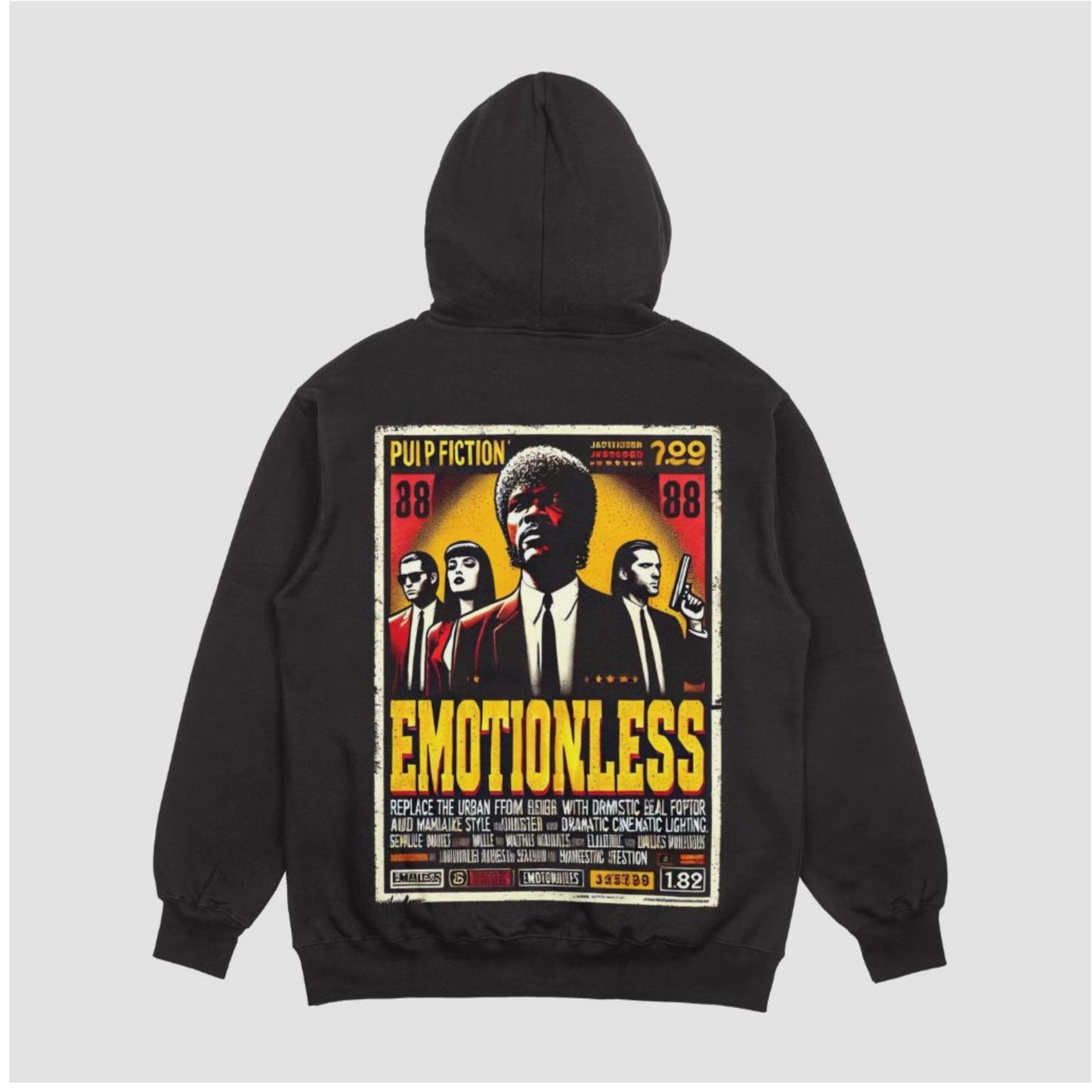 Emotionless Hoodie PULP Fiction Edition