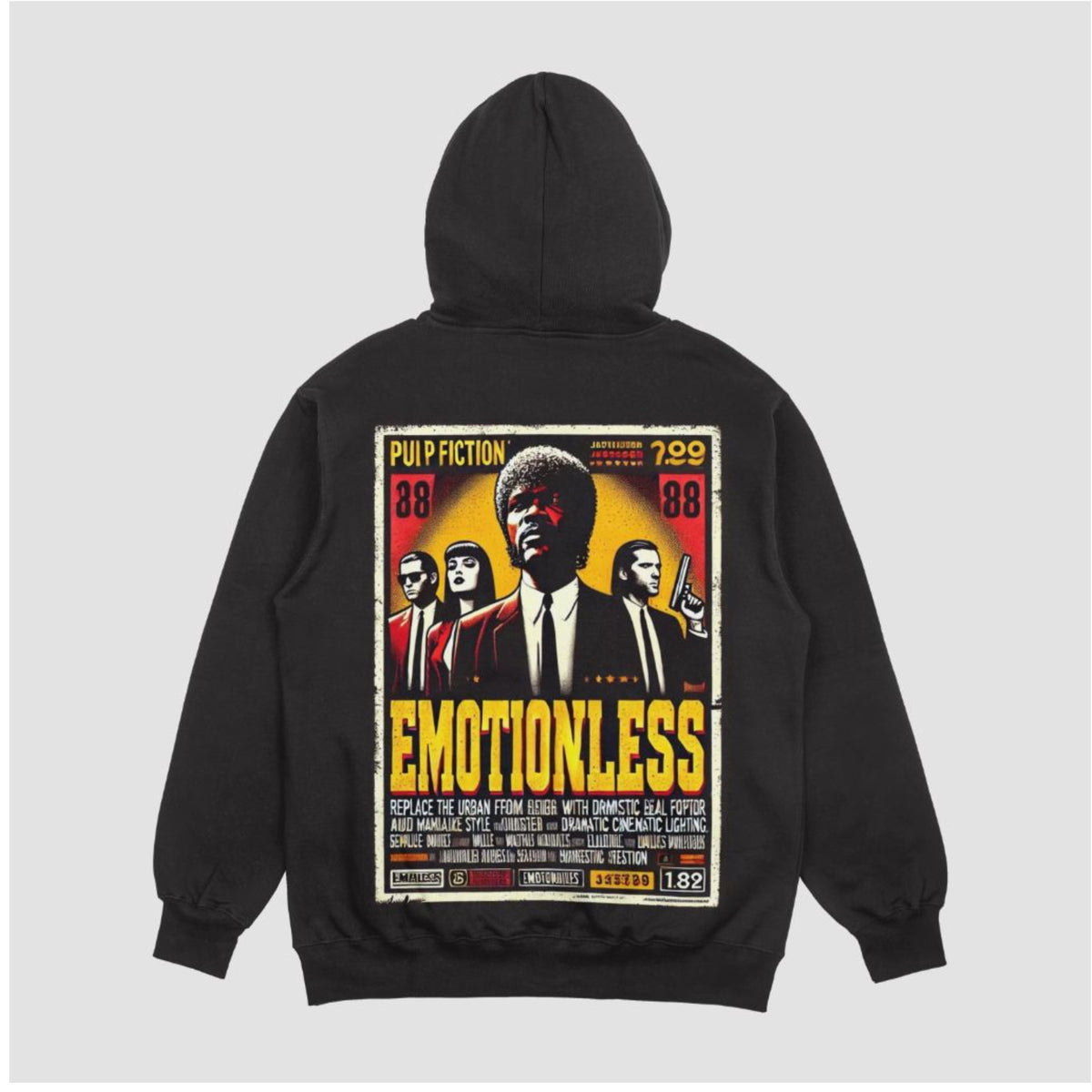 Emotionless Hoodie PULP Fiction Edition